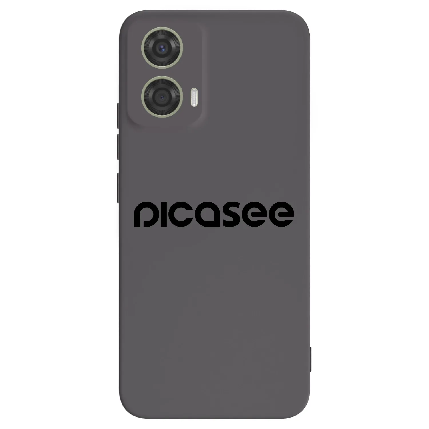 Picasee crna silikonska maskica za Motorola Moto G24 - Picasee - new logo - black