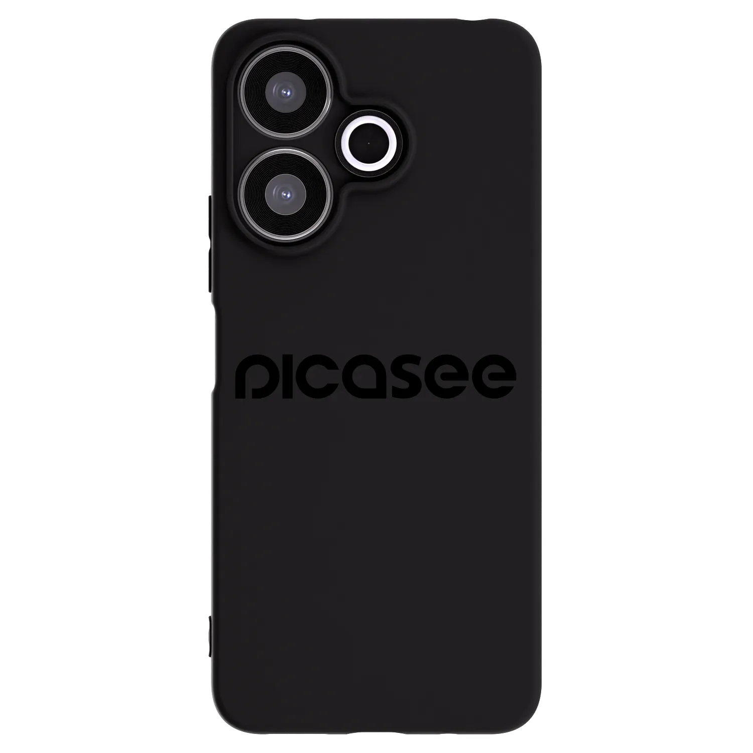 Picasee crna silikonska maskica za Xiaomi Redmi 13 4G - Picasee - new logo - black