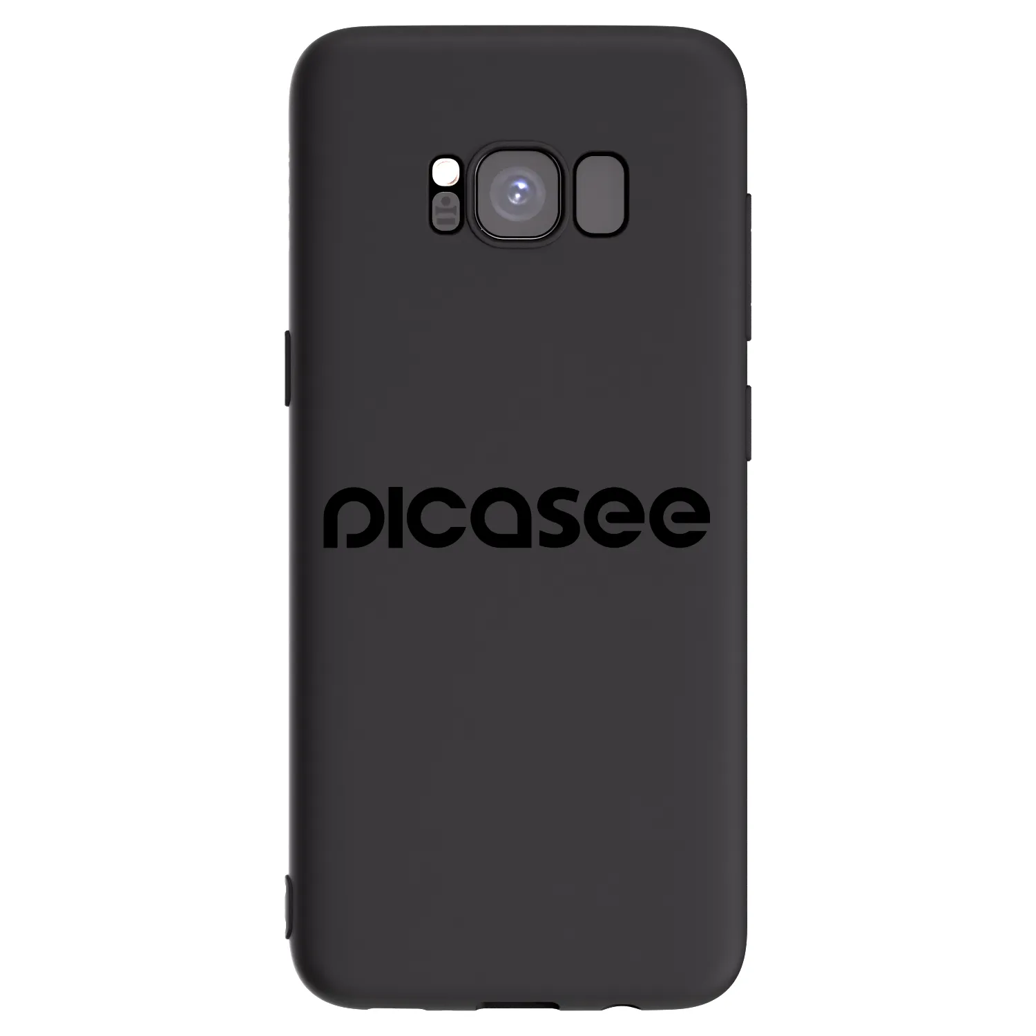 Picasee crna silikonska maskica za Samsung Galaxy S8 G950F - Picasee - new logo - black