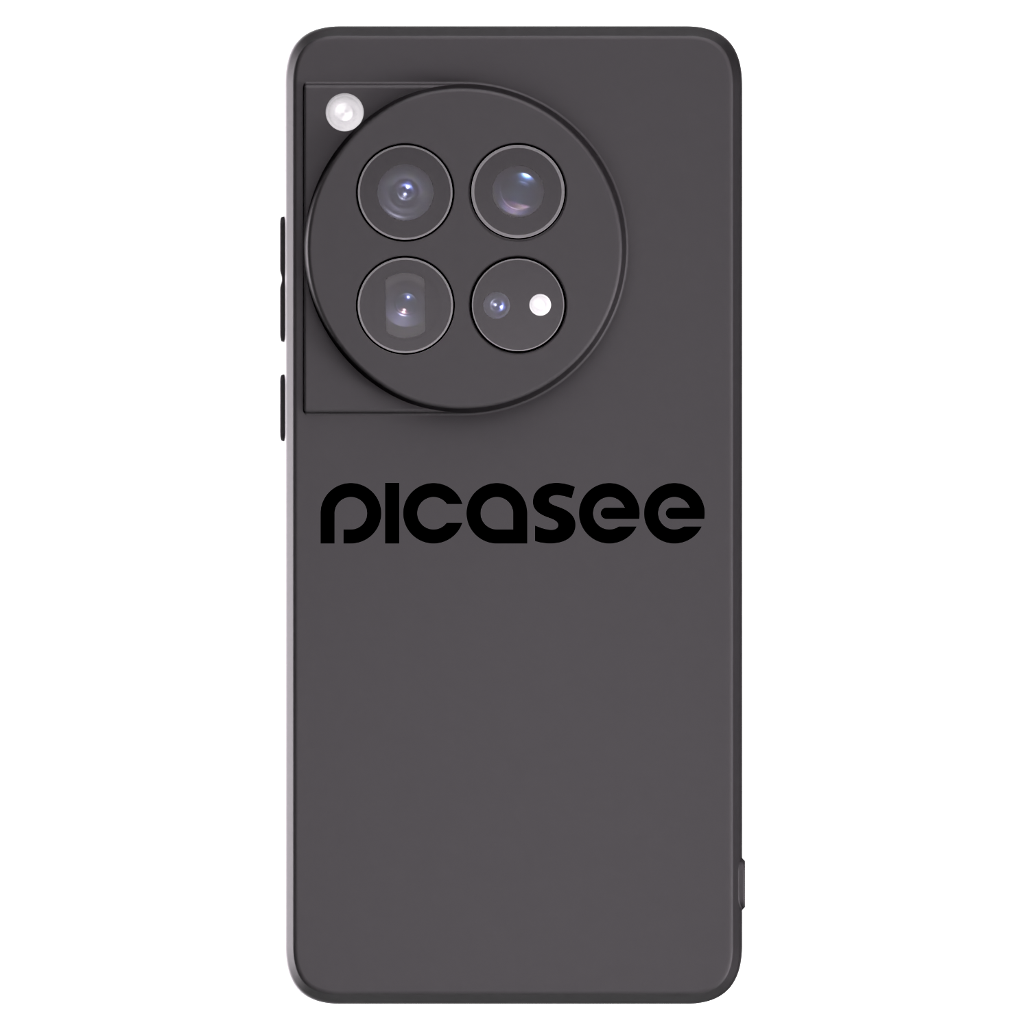 Picasee crna silikonska maskica za OnePlus 12 5G - Picasee - new logo - black