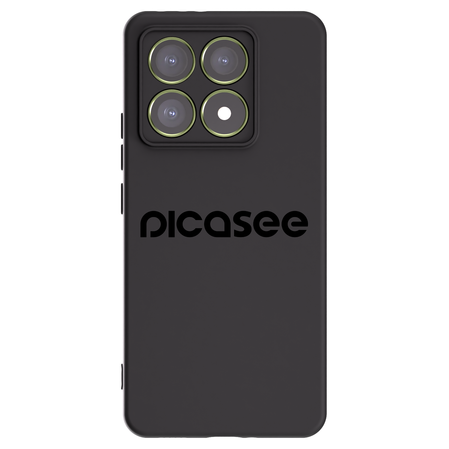 Picasee crna silikonska maskica za Xiaomi 14T - Picasee - new logo - black