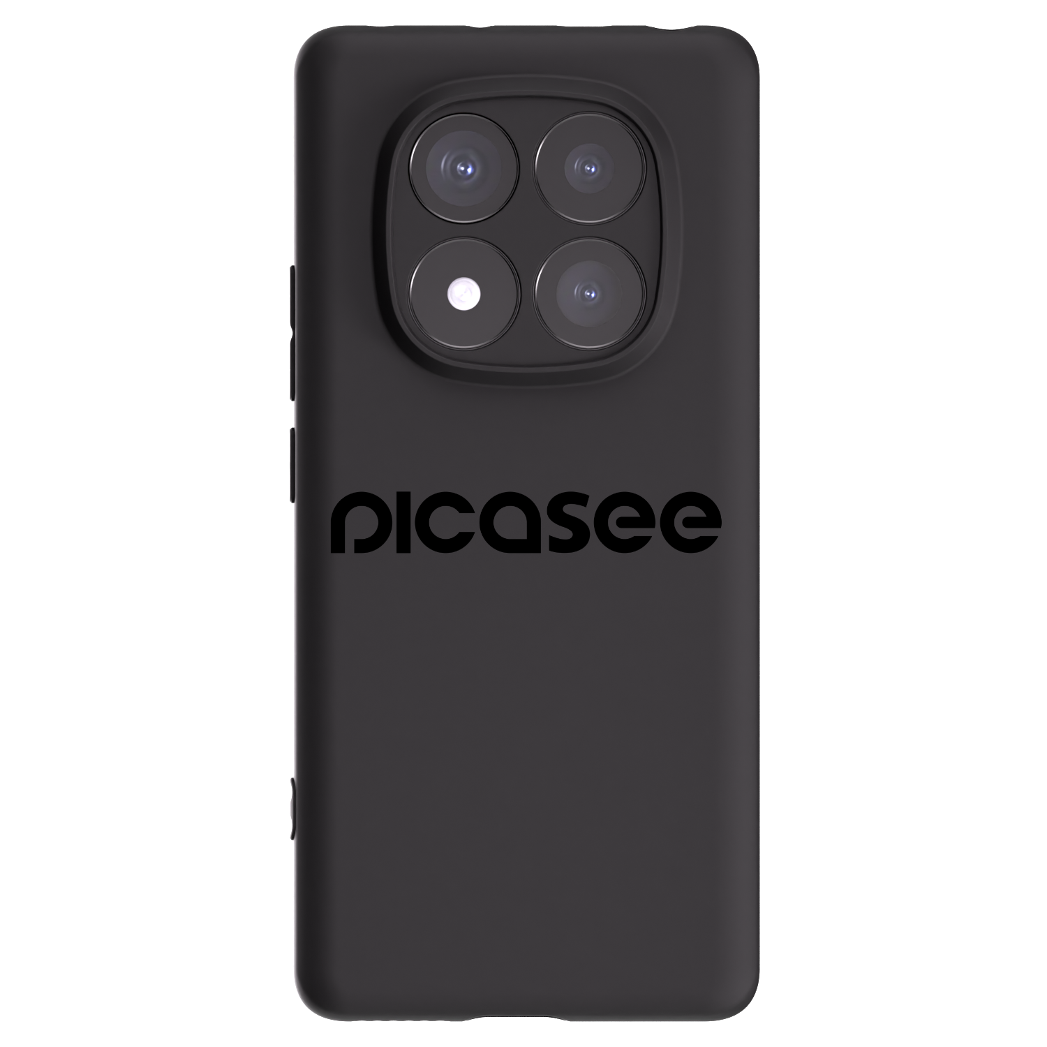 Picasee crna silikonska maskica za Xiaomi Redmi Note 14 Pro 5G - Picasee - new logo - black