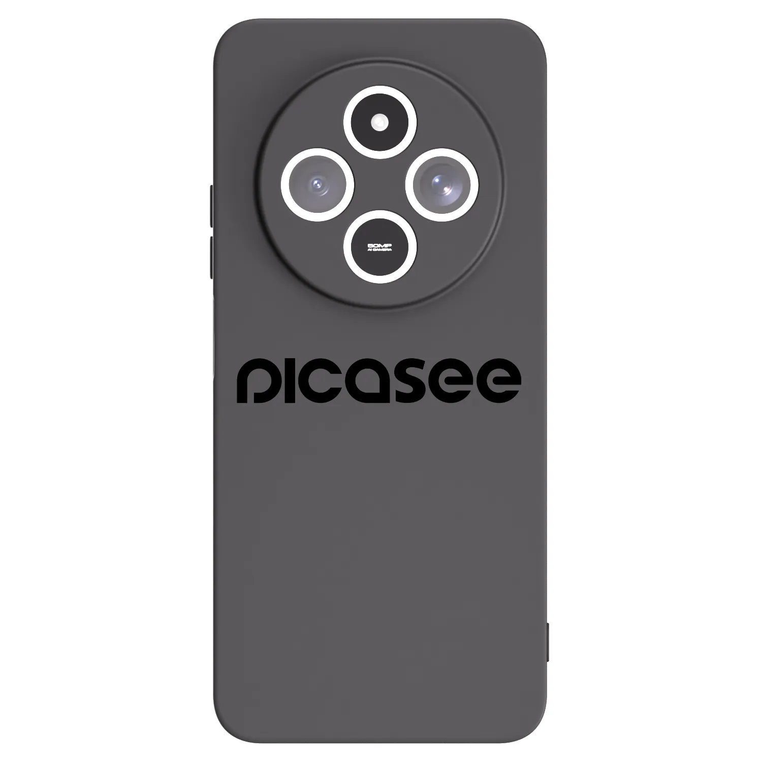 Picasee crna silikonska maskica za Xiaomi Redmi 14C - Picasee - new logo - black