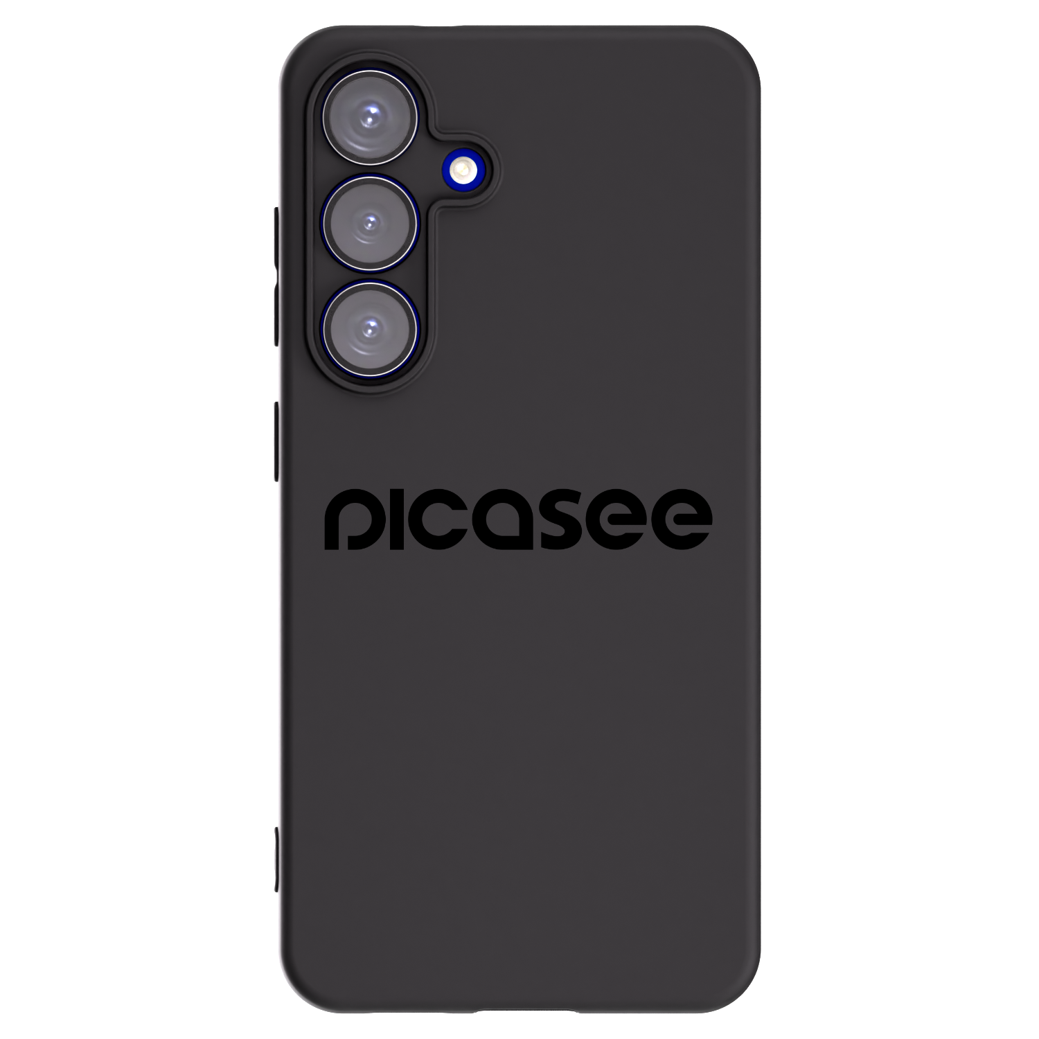 Picasee crna silikonska maskica za Samsung Galaxy S25 5G - Picasee - new logo - black