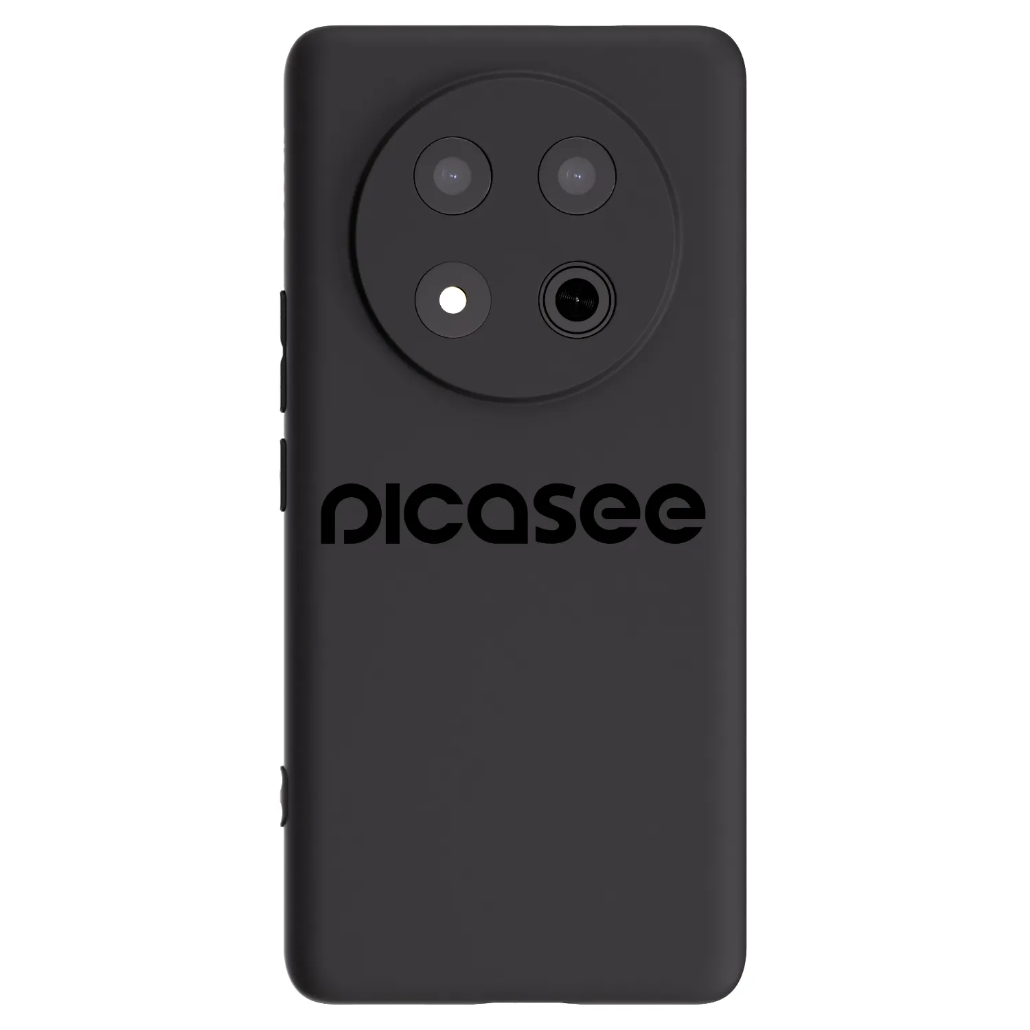 Picasee crna silikonska maskica za Honor Magic7 Lite 5G - Picasee - new logo - black