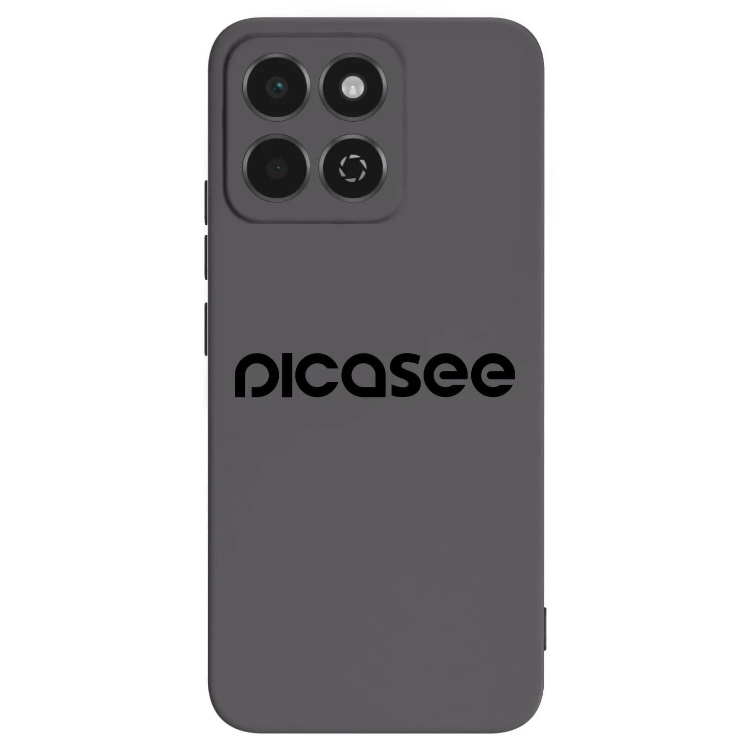 Picasee crna silikonska maskica za Honor 200 Smart 5G - Picasee - new logo - black