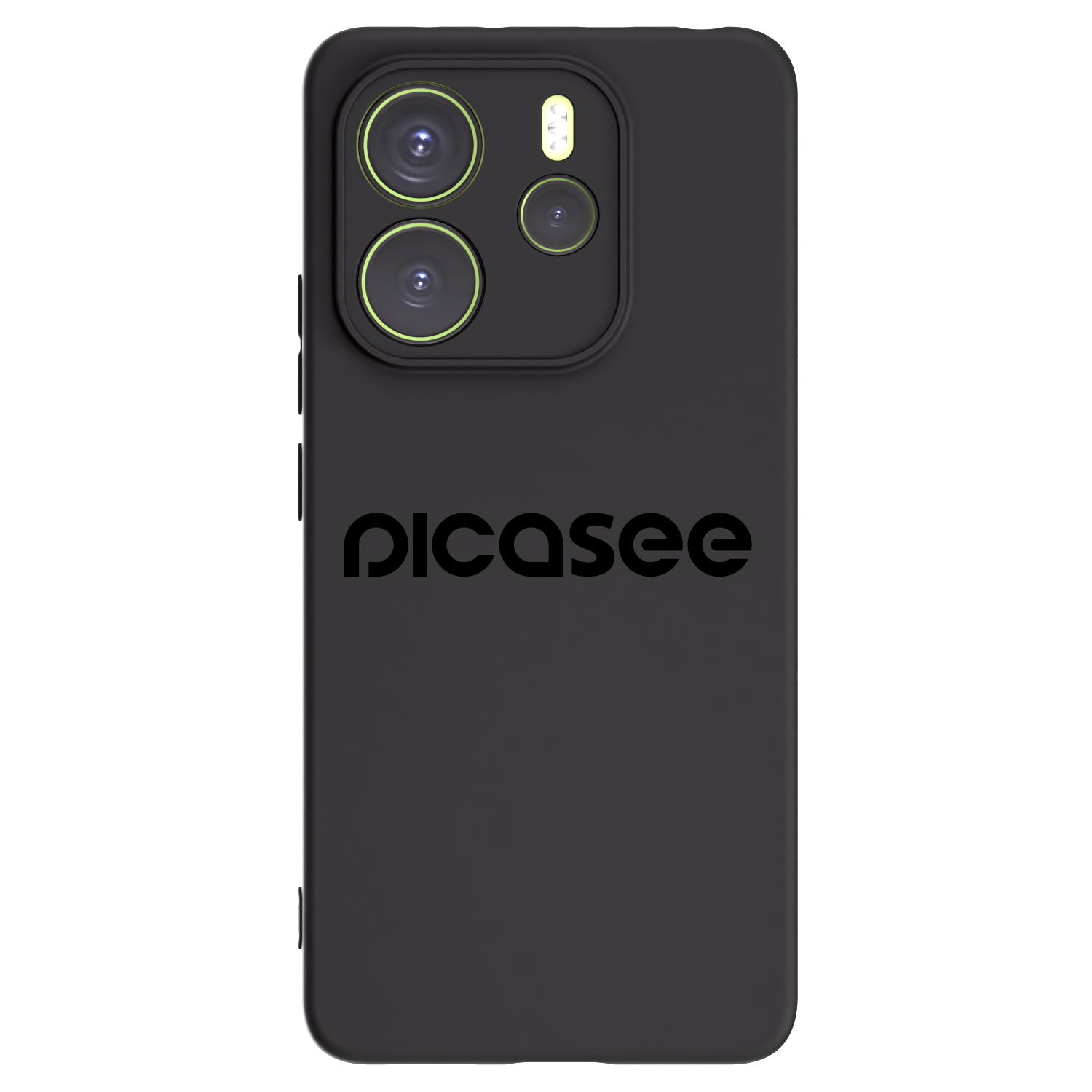 Picasee crna silikonska maskica za Xiaomi Redmi Note 14 4G - Picasee - new logo - black