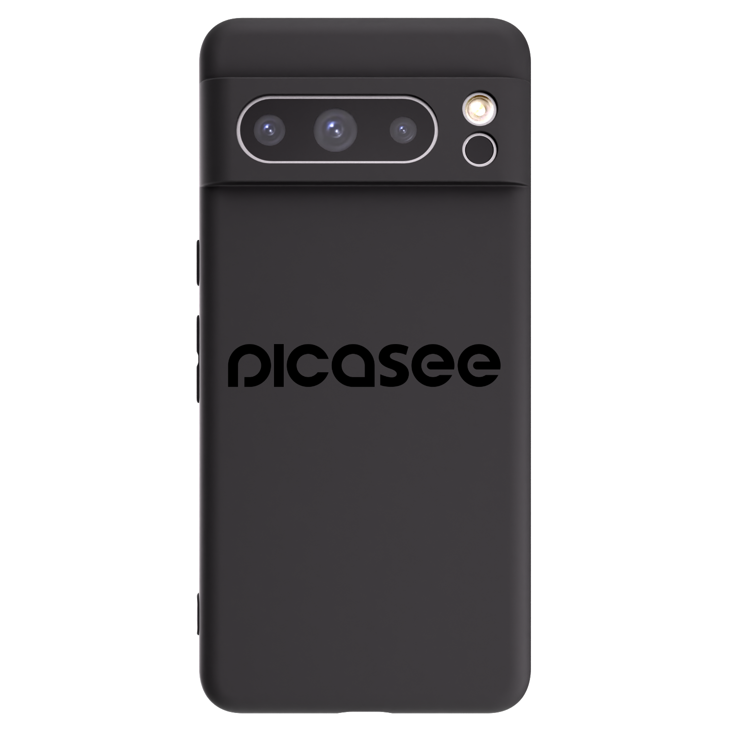 Picasee crna silikonska maskica za Google Pixel 8 Pro - Picasee - new logo - black