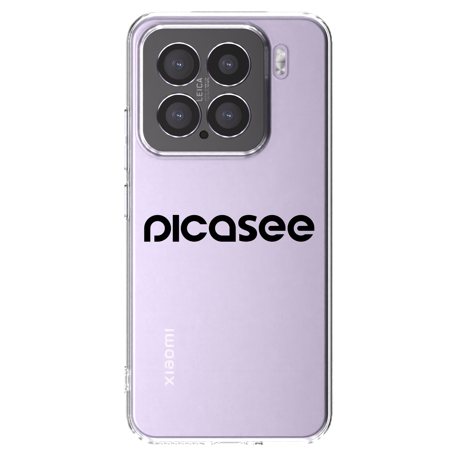 Picasee silikonska prozirna maskica za Xiaomi 15 - Picasee - new logo - black