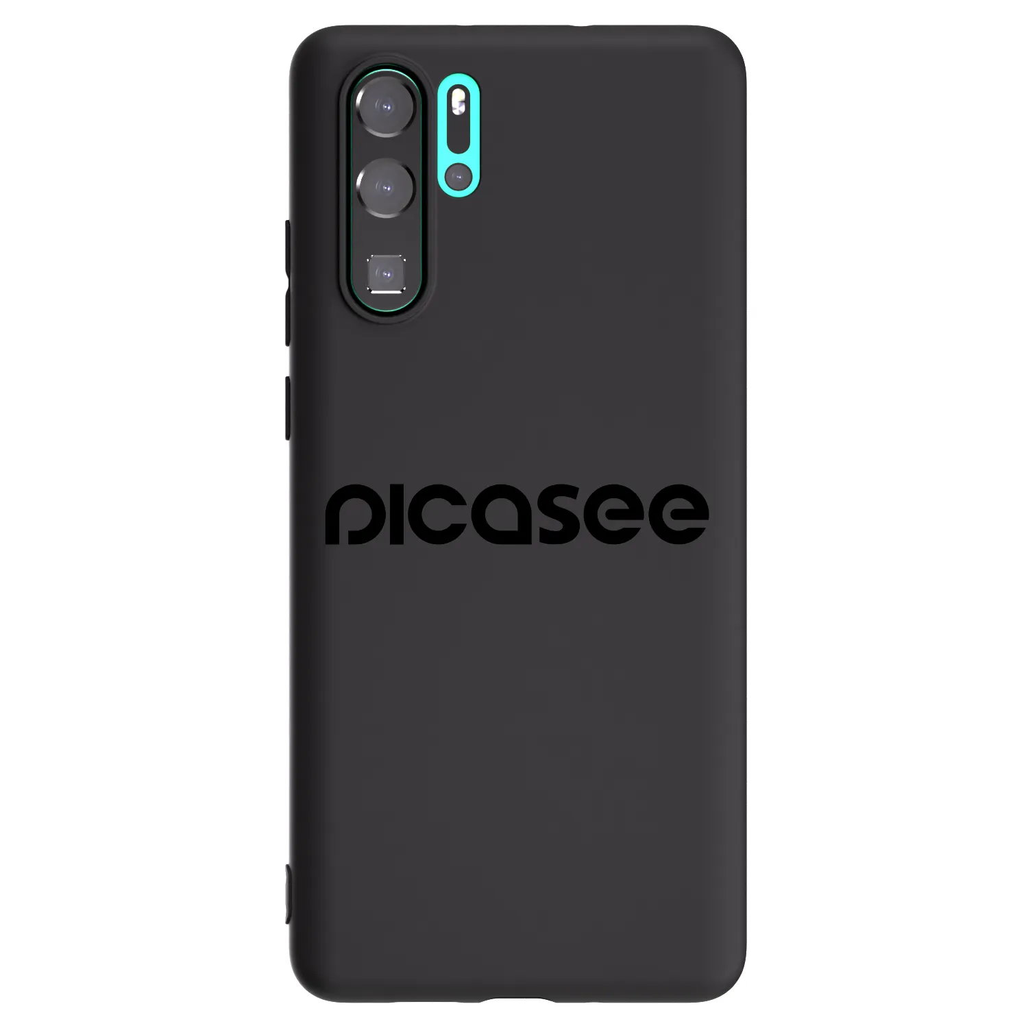 Picasee crna silikonska maskica za Huawei P30 Pro - Picasee - new logo - black