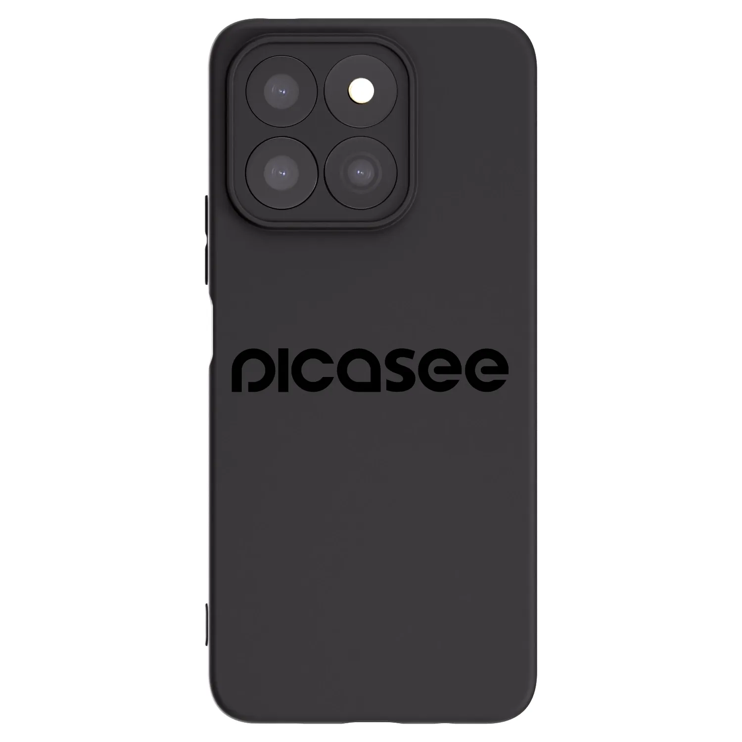 Picasee crna silikonska maskica za Honor X8c - Picasee - new logo - black