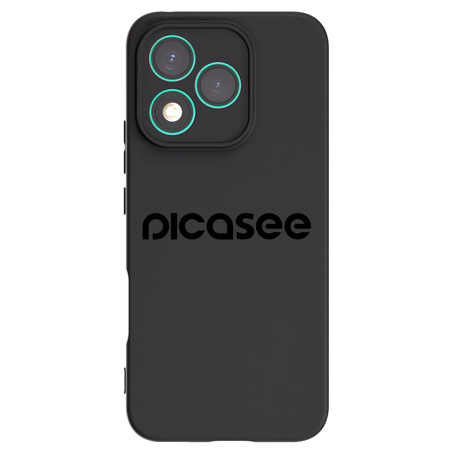 Picasee crna silikonska maskica za Honor 400 Lite 5G - Picasee - new logo - black