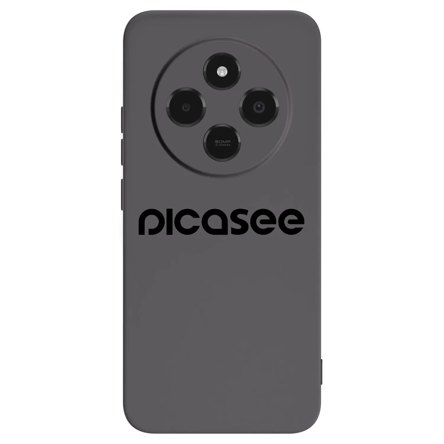 Picasee crna silikonska maskica za Xiaomi Poco C75 - Picasee - new logo - black