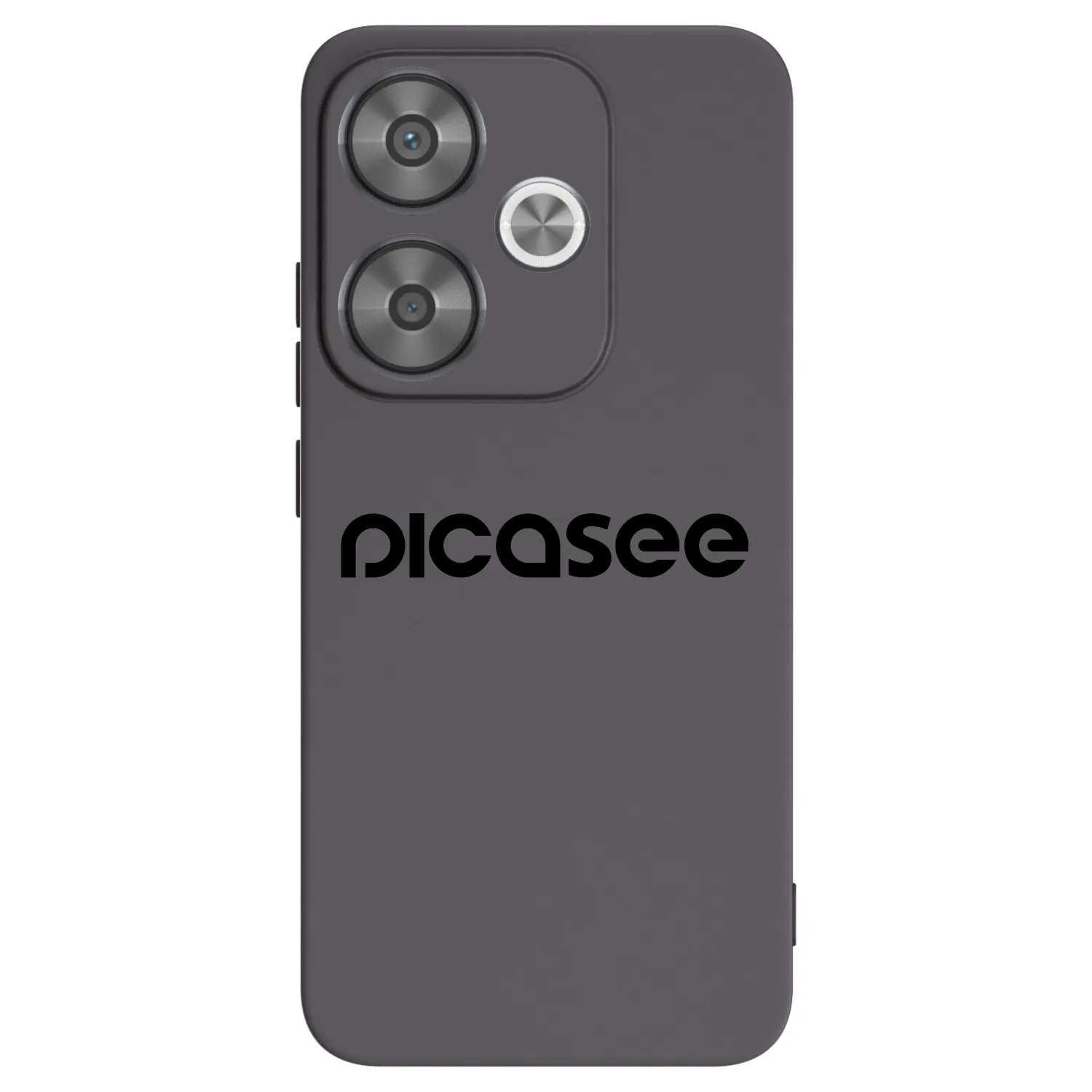 Picasee crna silikonska maskica za Xiaomi Poco F6 - Picasee - new logo - black