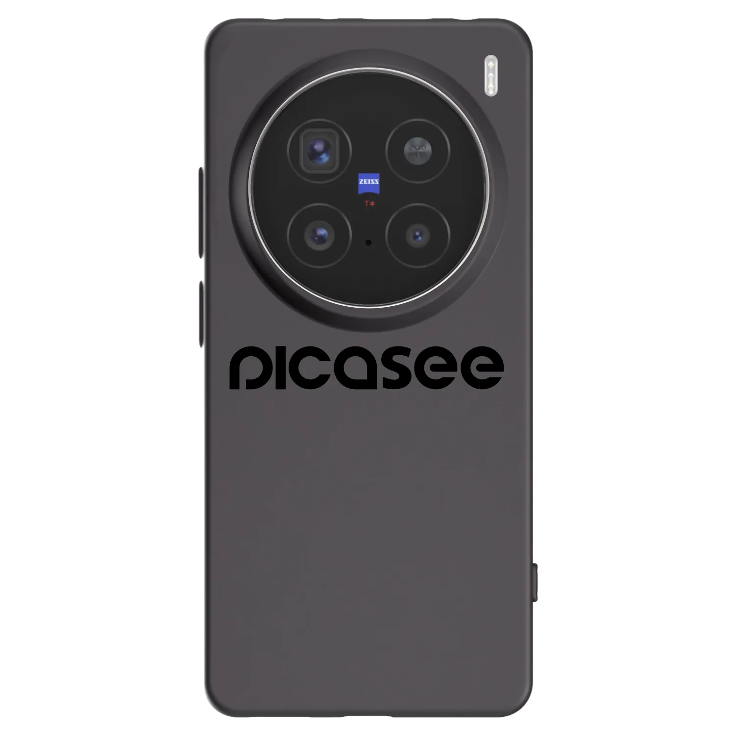 Picasee crna silikonska maskica za Vivo X200 Pro - Picasee - new logo - black