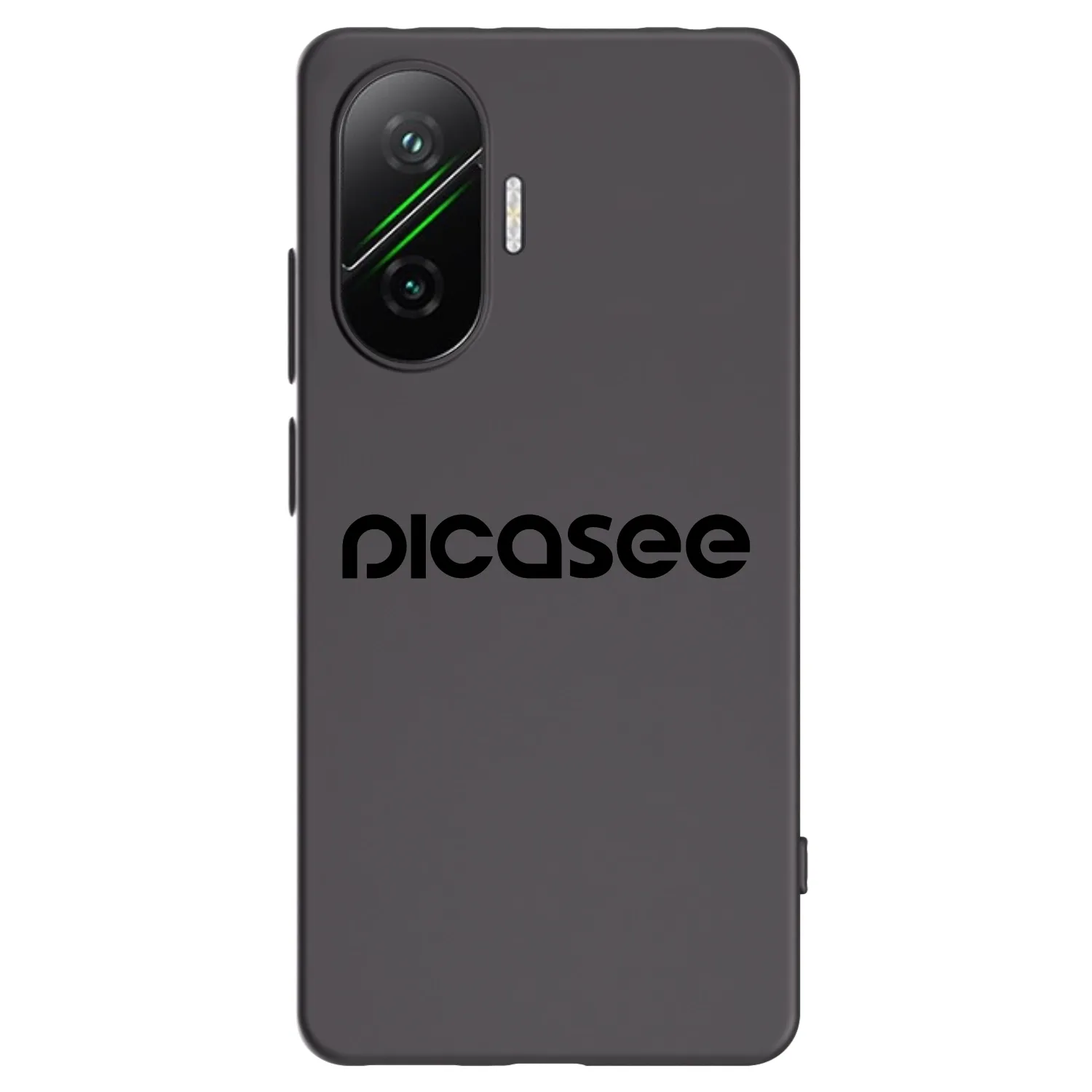 Picasee crna silikonska maskica za Xiaomi Poco F7 Pro 5G - Picasee - new logo - black
