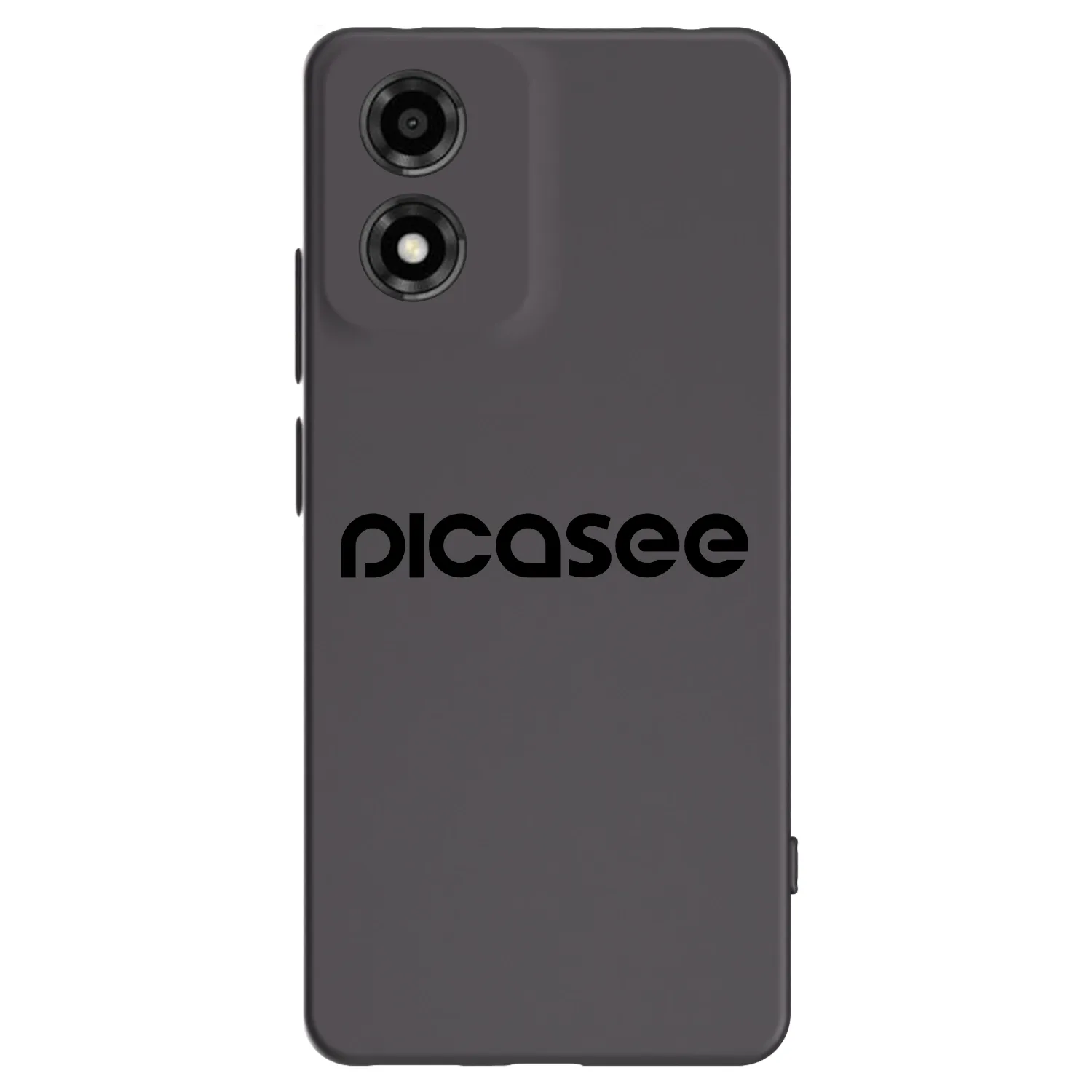 Picasee crna silikonska maskica za Motorola Moto E14 - Picasee - new logo - black