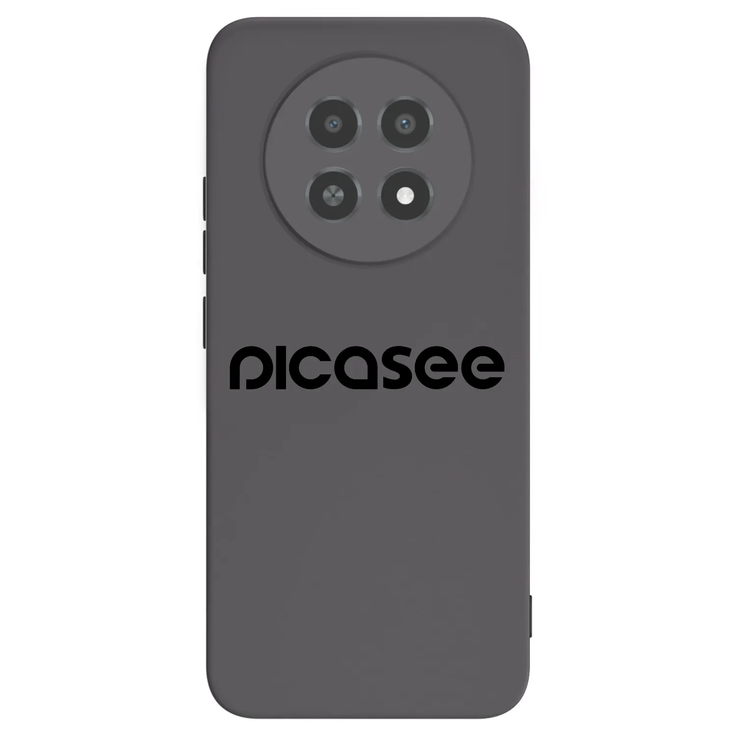 Picasee crna silikonska maskica za Realme 12X - Picasee - new logo - black