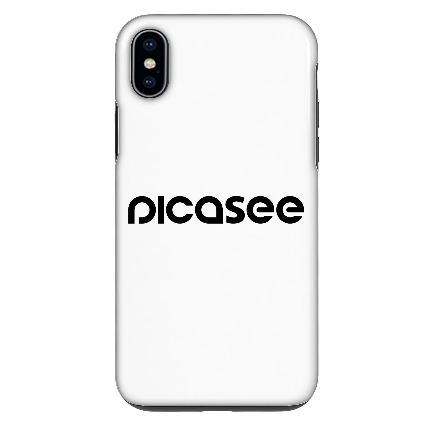 Picasee Fashion Case za Apple iPhone XS Max - Picasee - new logo - black