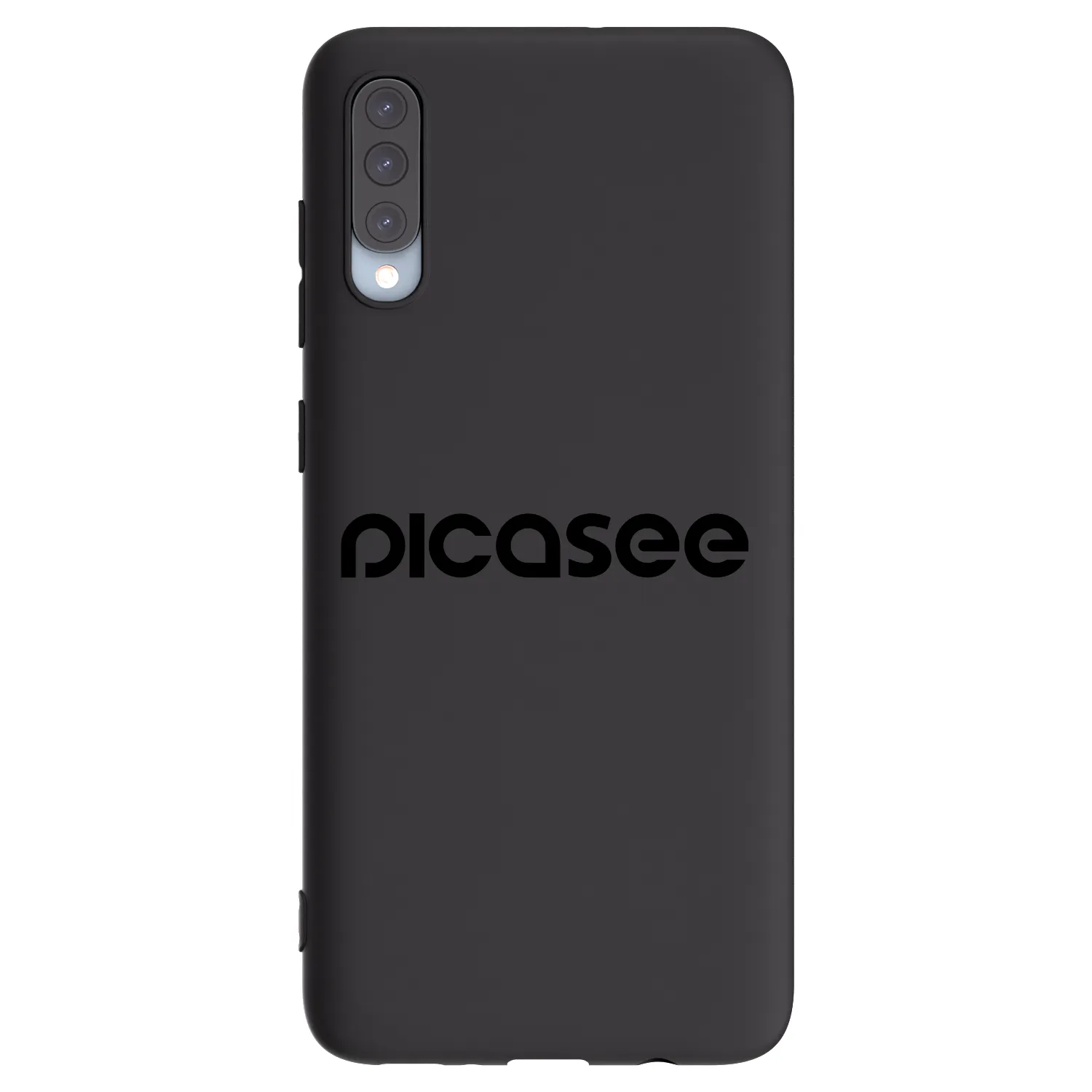 Picasee crna silikonska maskica za Samsung Galaxy A70 A705F - Picasee - new logo - black