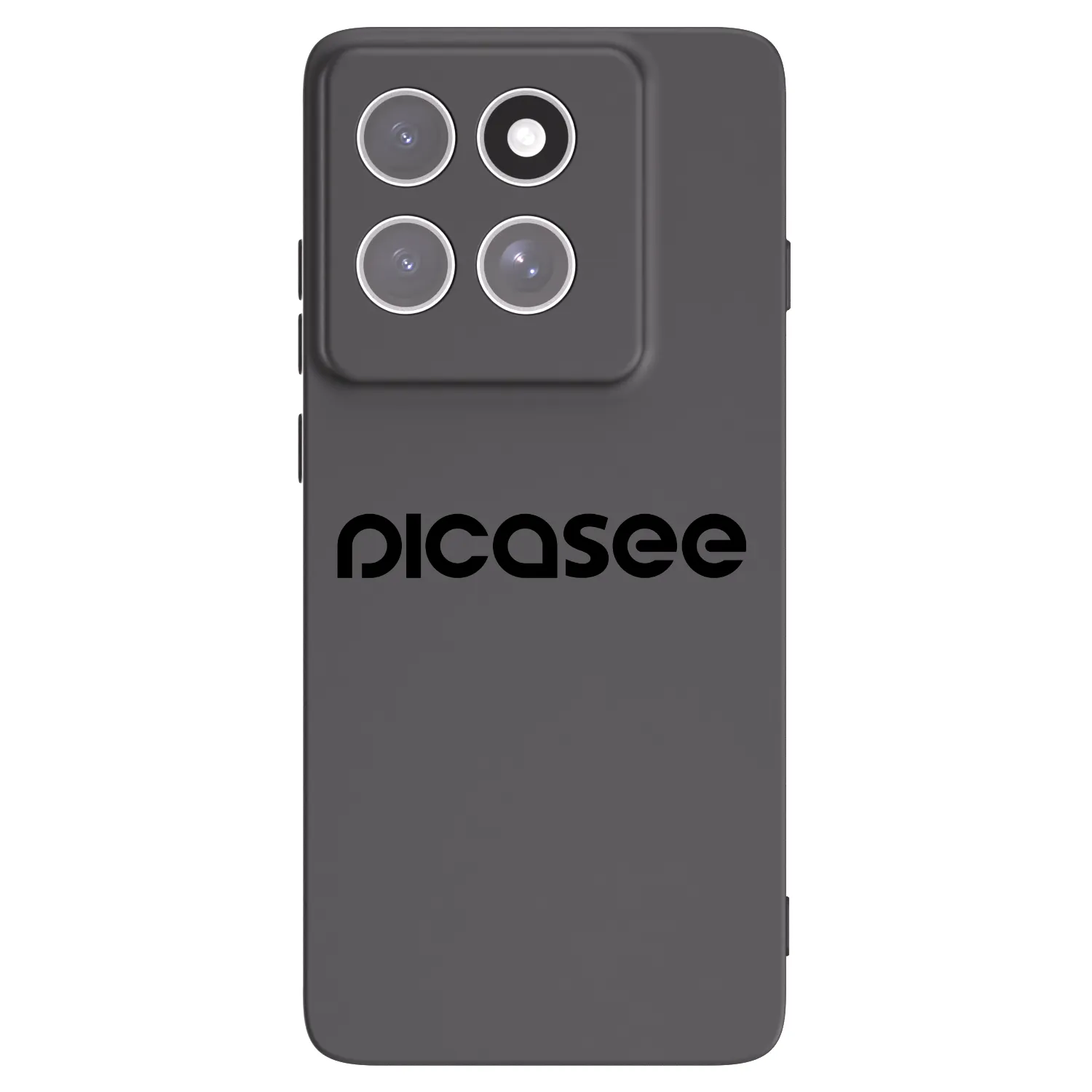 Picasee crna silikonska maskica za Motorola Edge 60 Pro - Picasee - new logo - black