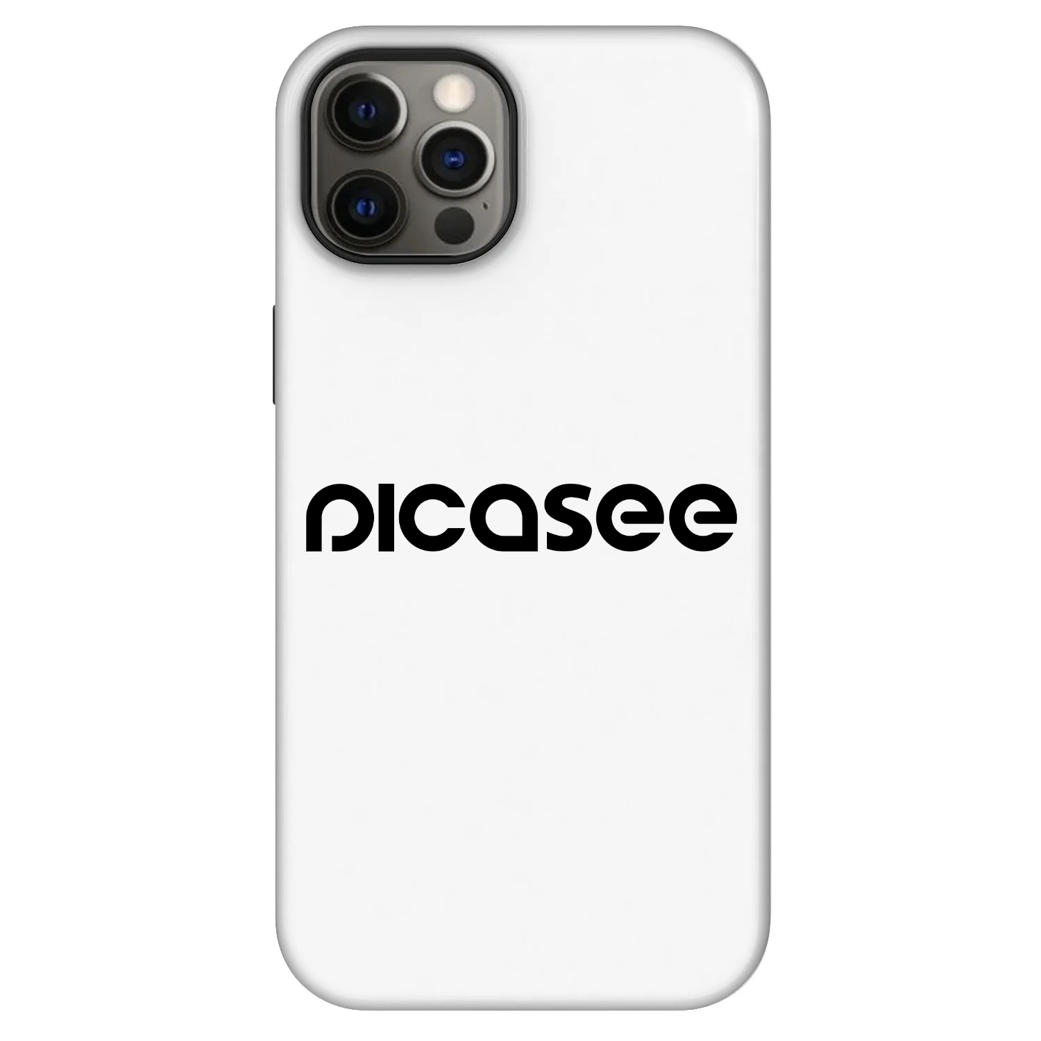 Picasee Fashion Case MagSafe za Apple iPhone 12 - Picasee - new logo - black