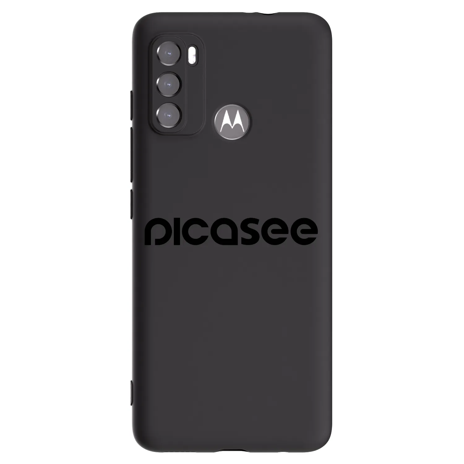 Picasee crna silikonska maskica za Motorola Edge 60 5G - Picasee - new logo - black