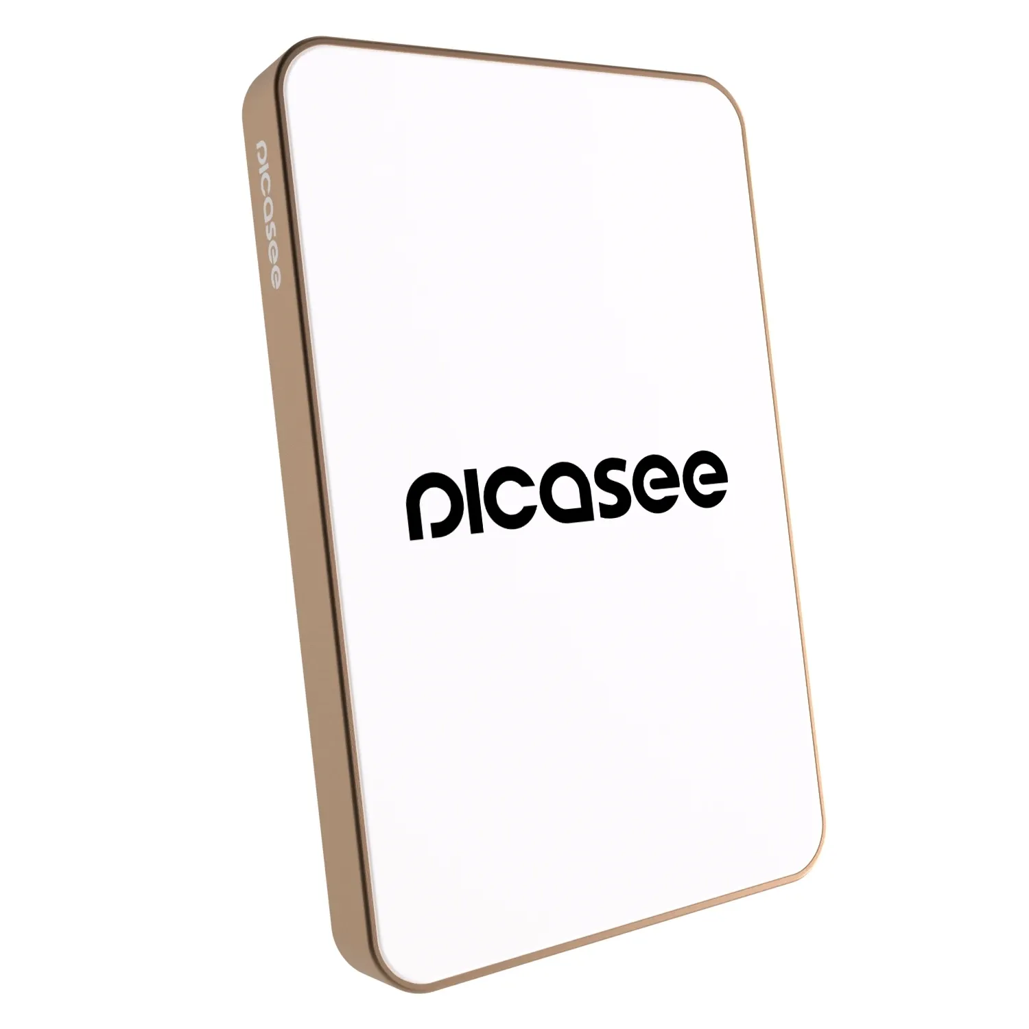 Picasee Prijenosni punjač s MagSafe 5 000 mAh Zlatni - Picasee - new logo - black