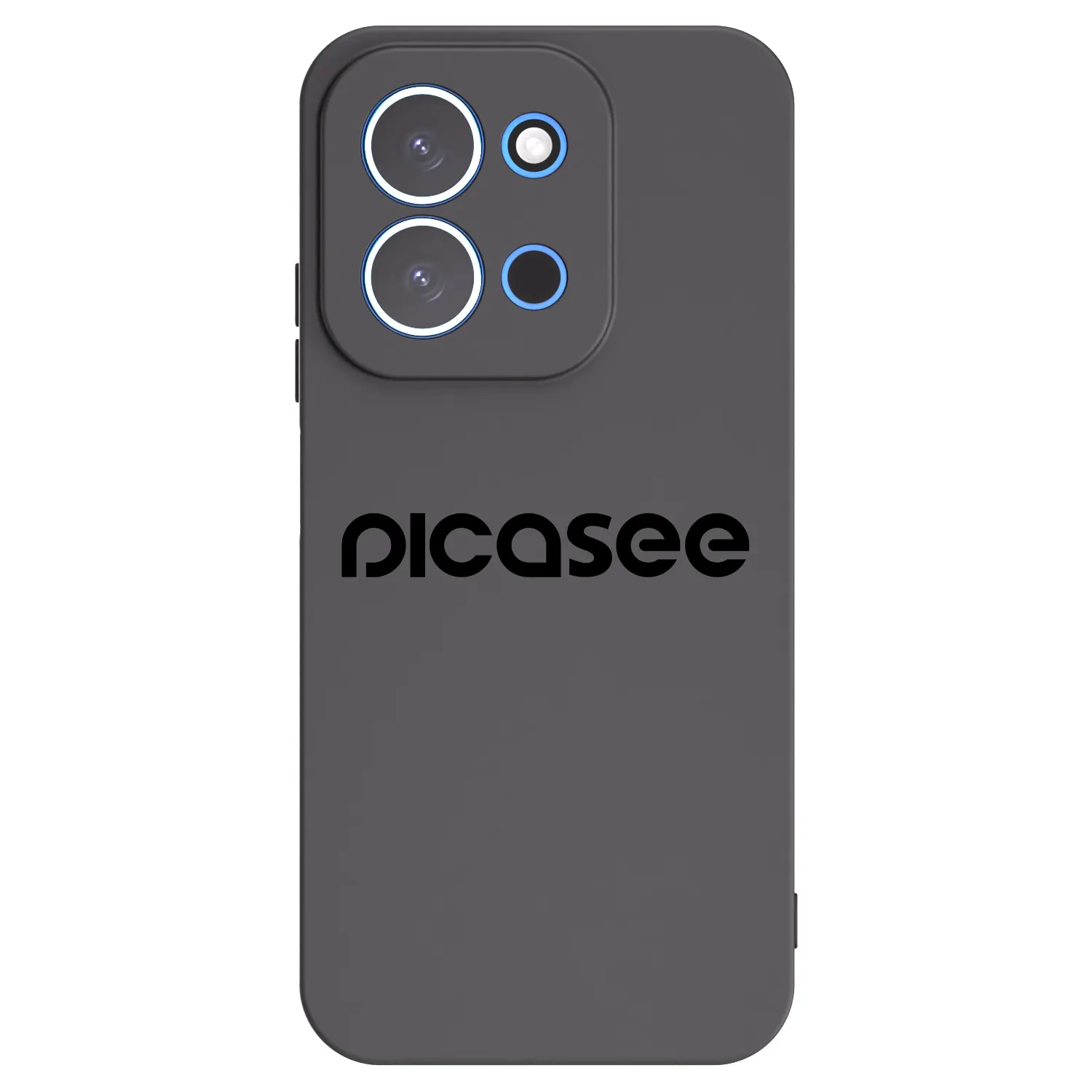 Picasee crna silikonska maskica za Xiaomi Redmi 15C 4G - Picasee - new logo - black