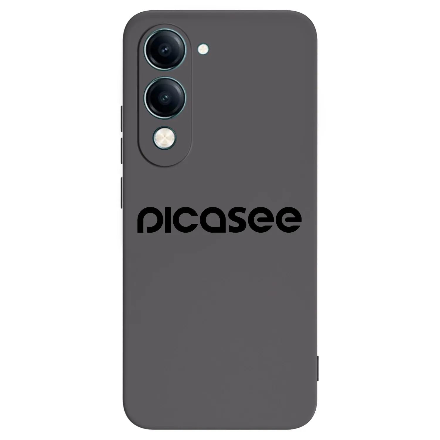Picasee crna silikonska maskica za Vivo Y29s 5G - Picasee - new logo - black