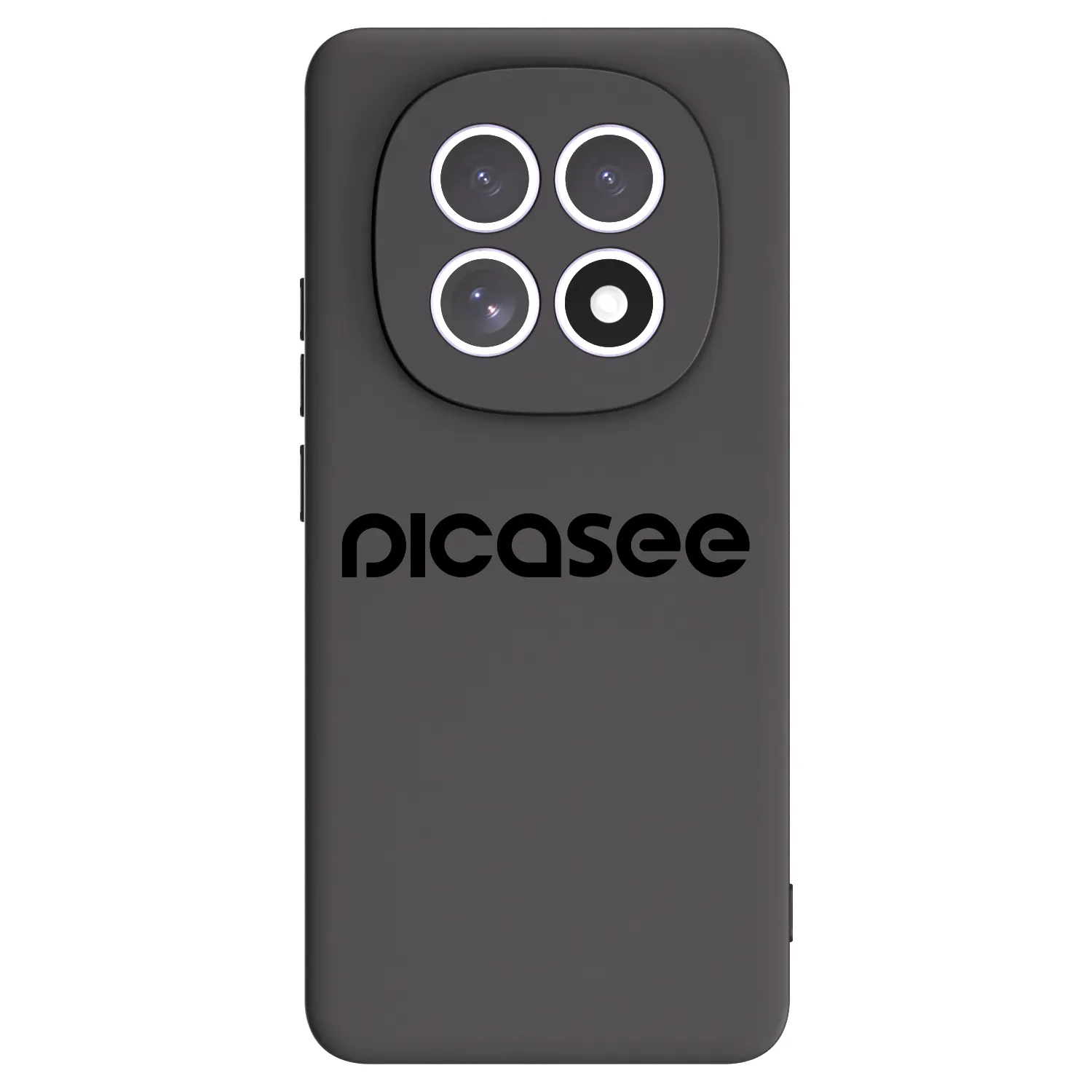 Picasee crna silikonska maskica za Xiaomi Redmi Note 15 - Picasee - new logo - black