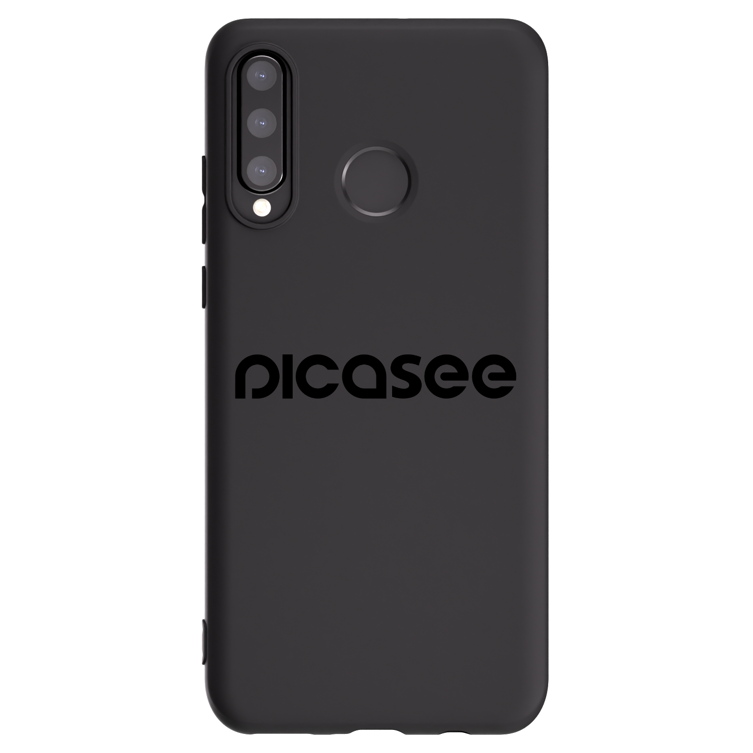 Picasee crna silikonska maskica za Huawei P30 Lite - Picasee - new logo - black