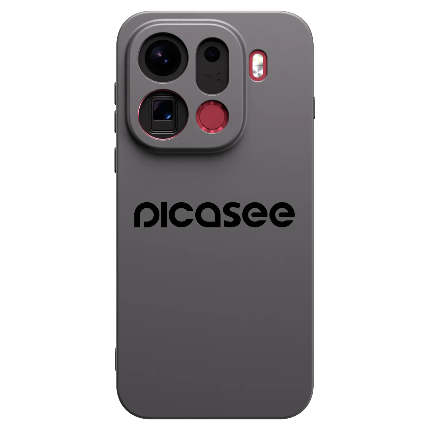Picasee crna silikonska maskica za OPPO Find X9 Pro - Picasee - new logo - black
