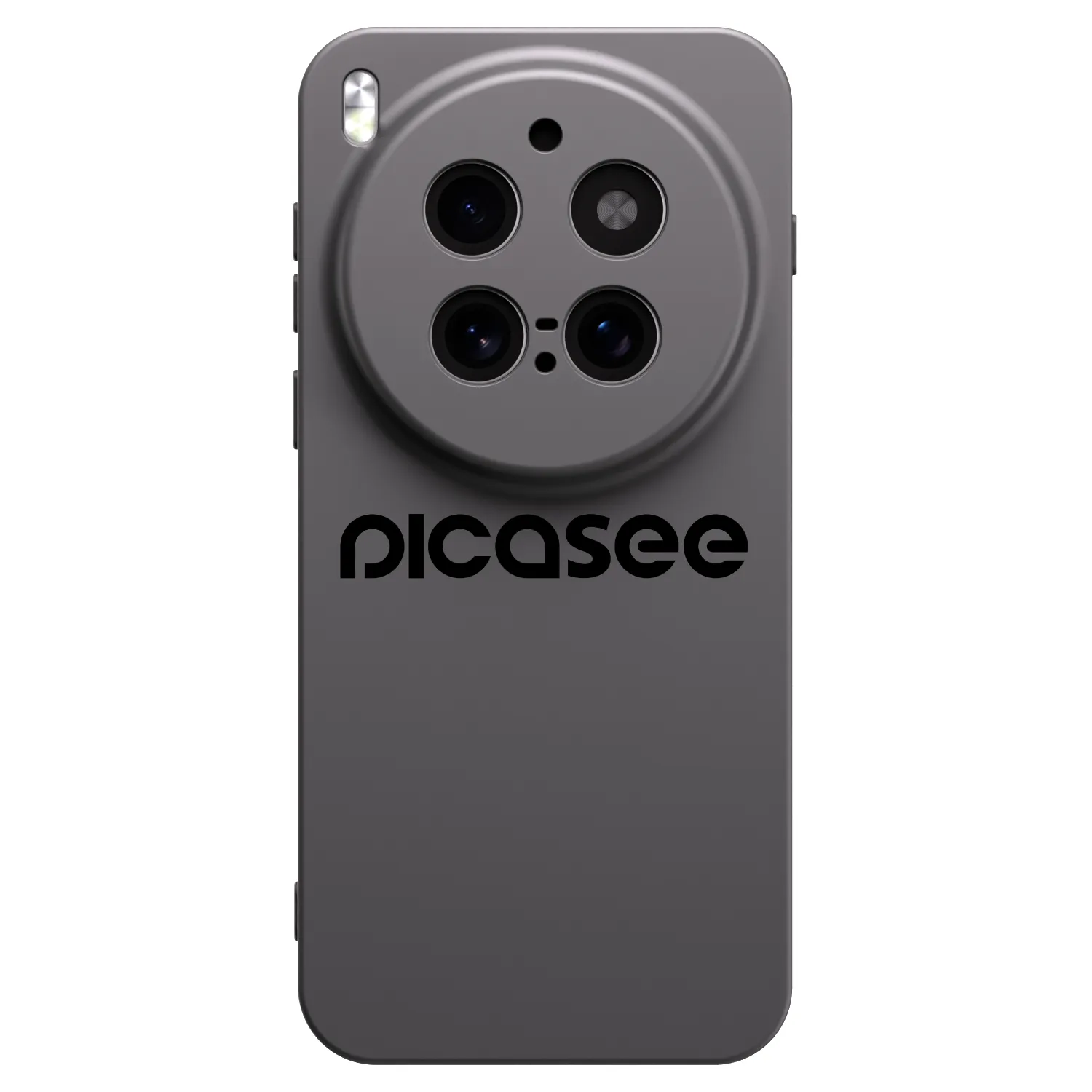 Picasee crna silikonska maskica za Vivo X300 Pro - Picasee - new logo - black
