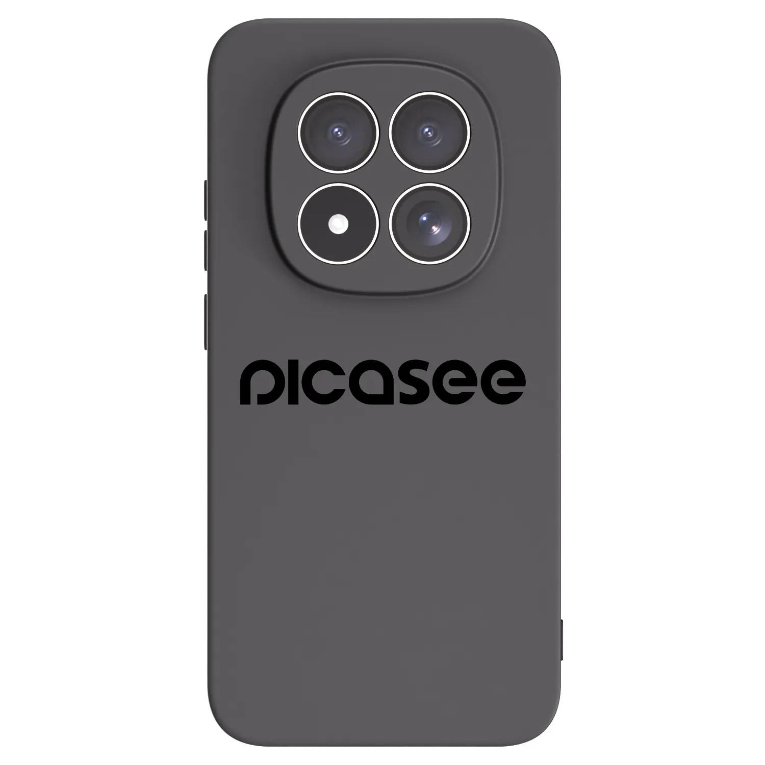 Picasee crna silikonska maskica za Xiaomi Redmi Note 15 Pro 5G - Picasee - new logo - black