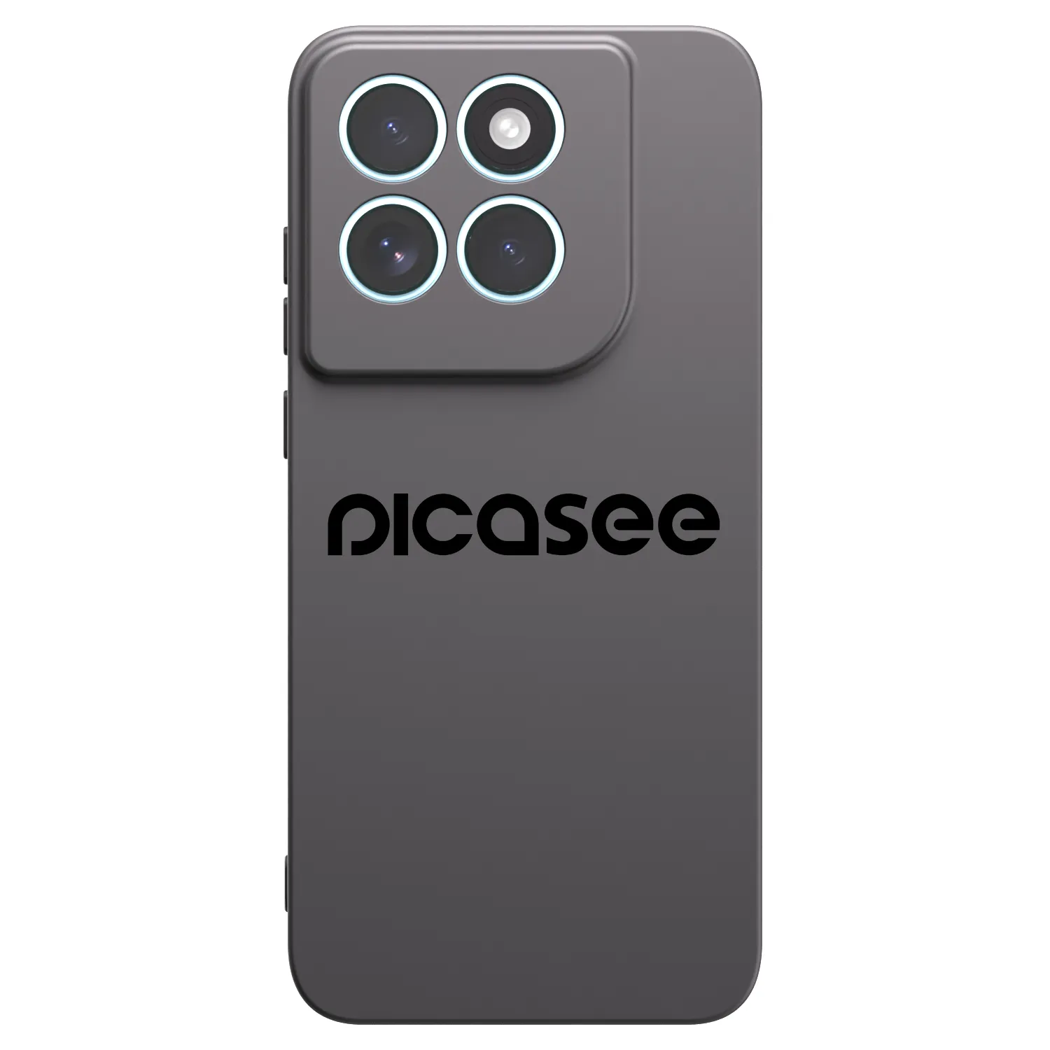 Picasee crna silikonska maskica za Motorola Edge 70 Fusion - Picasee - new logo - black
