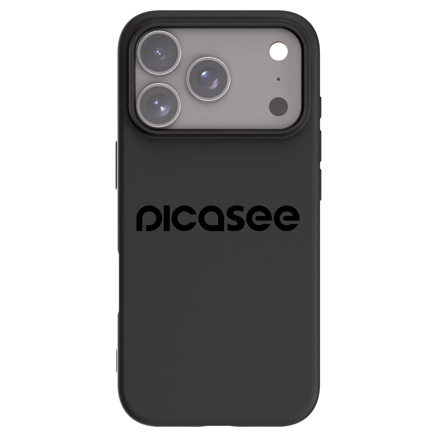 Picasee crna silikonska maskica za Apple iPhone 18 Pro - Picasee - new logo - black