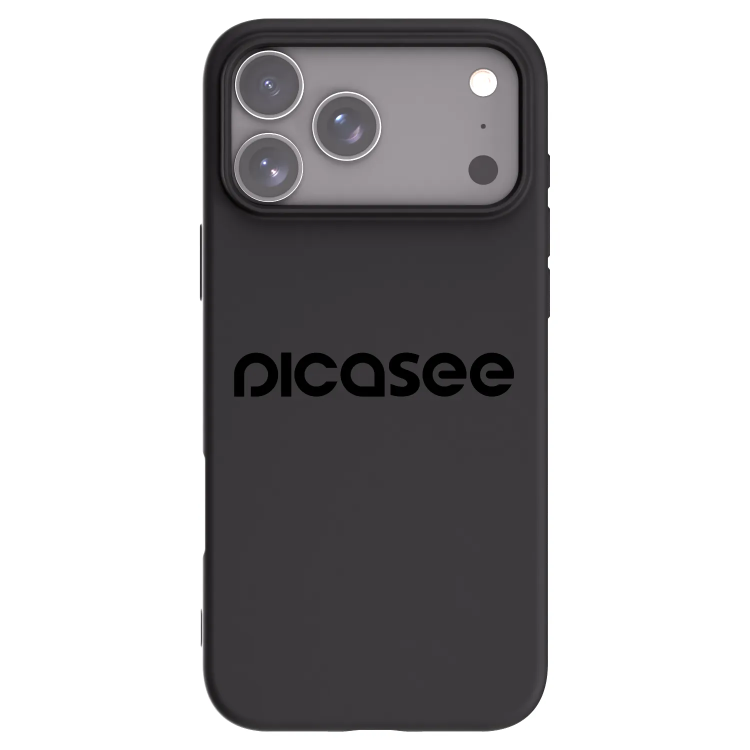 Picasee crna silikonska maskica za Apple iPhone 18 Pro Max - Picasee - new logo - black
