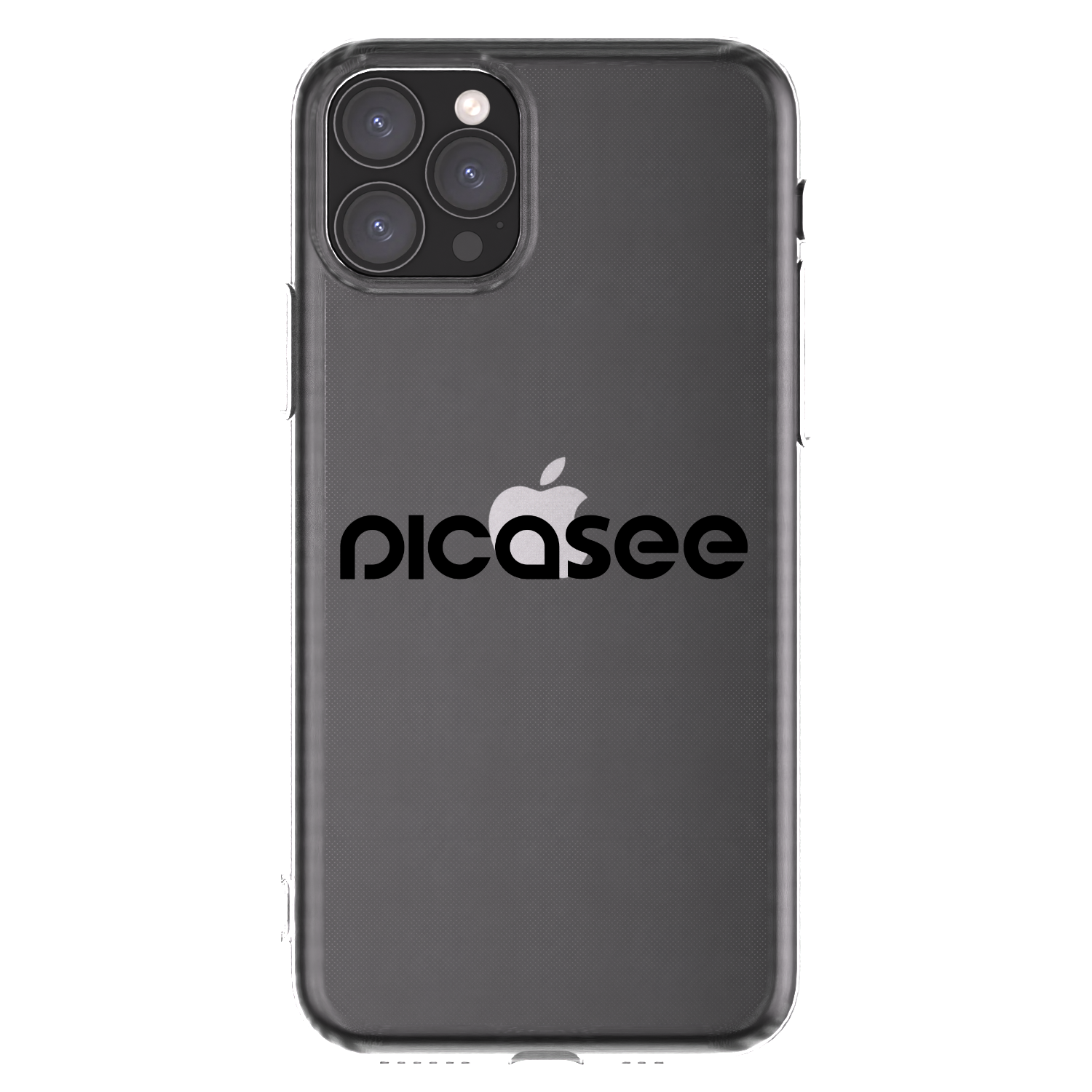 Picasee silikonska prozirna maskica za Apple iPhone 11 Pro - Picasee - new logo - black