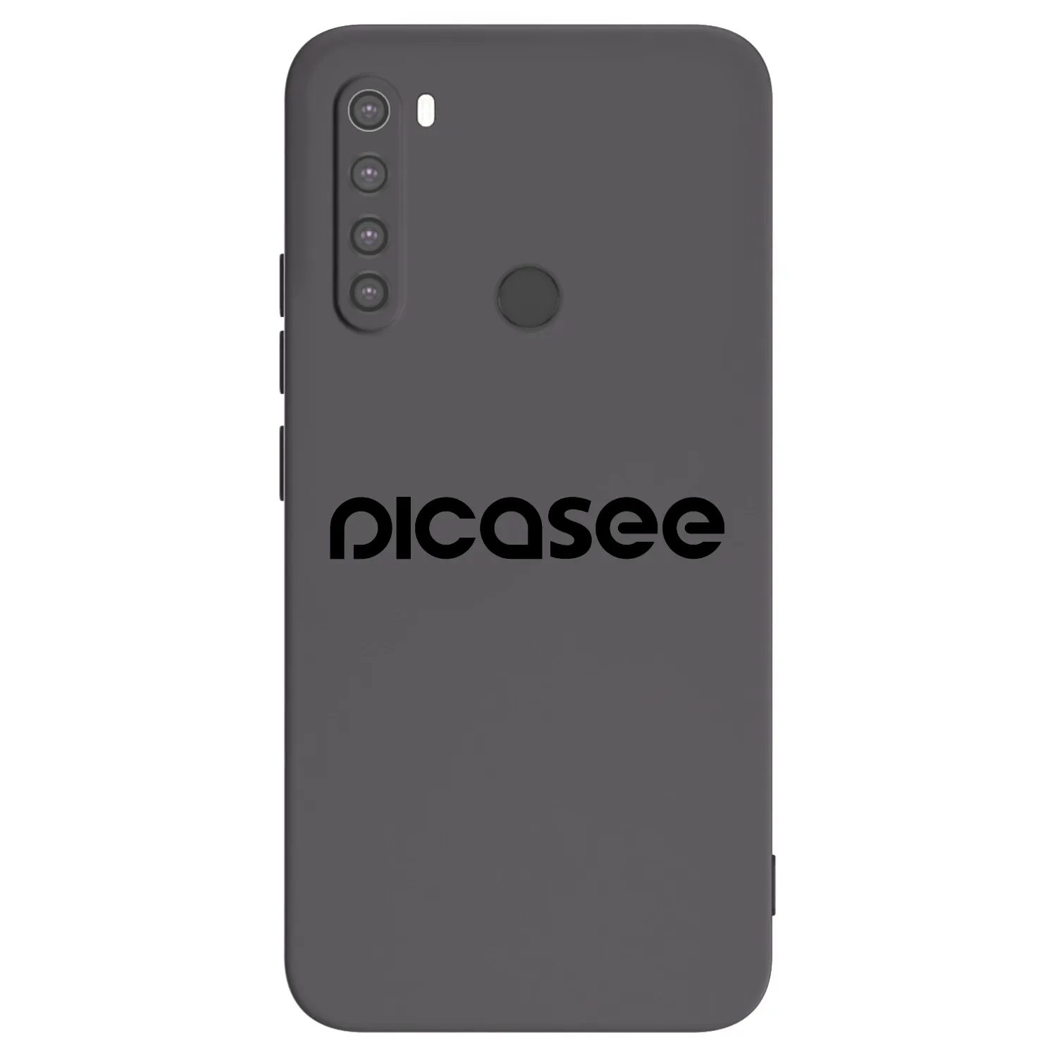 Picasee crna silikonska maskica za Xiaomi Redmi Note 8 - Picasee - new logo - black