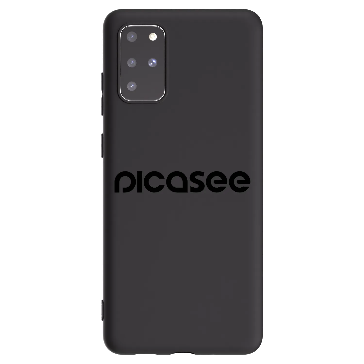 Picasee crna silikonska maskica za Samsung Galaxy S20+ G985F - Picasee - new logo - black