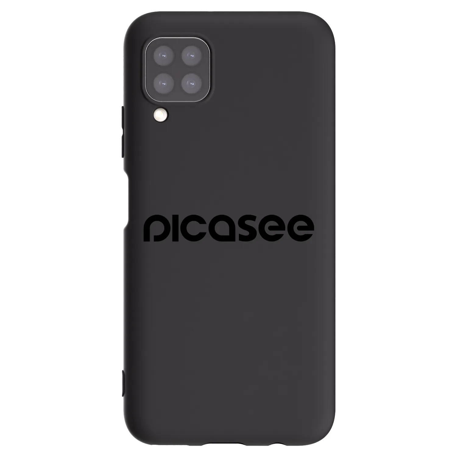 Picasee crna silikonska maskica za Huawei P40 Lite - Picasee - new logo - black