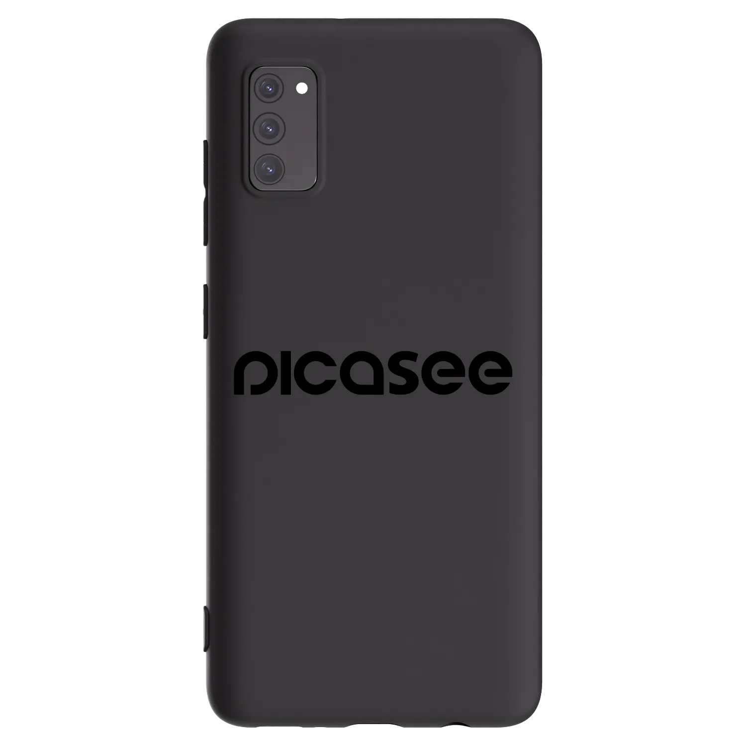 Picasee crna silikonska maskica za Samsung Galaxy A41 A415F - Picasee - new logo - black