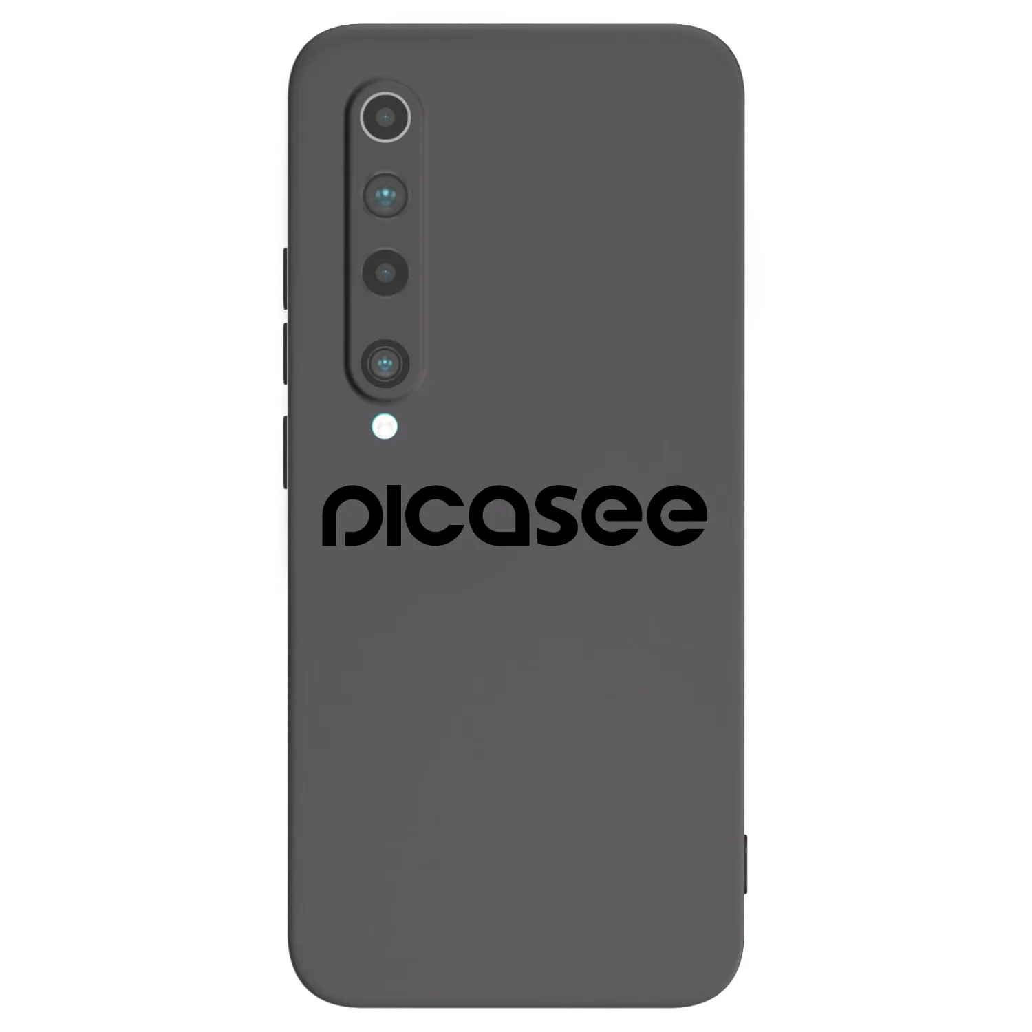 Picasee crna silikonska maskica za Xiaomi Mi 10 - Picasee - new logo - black