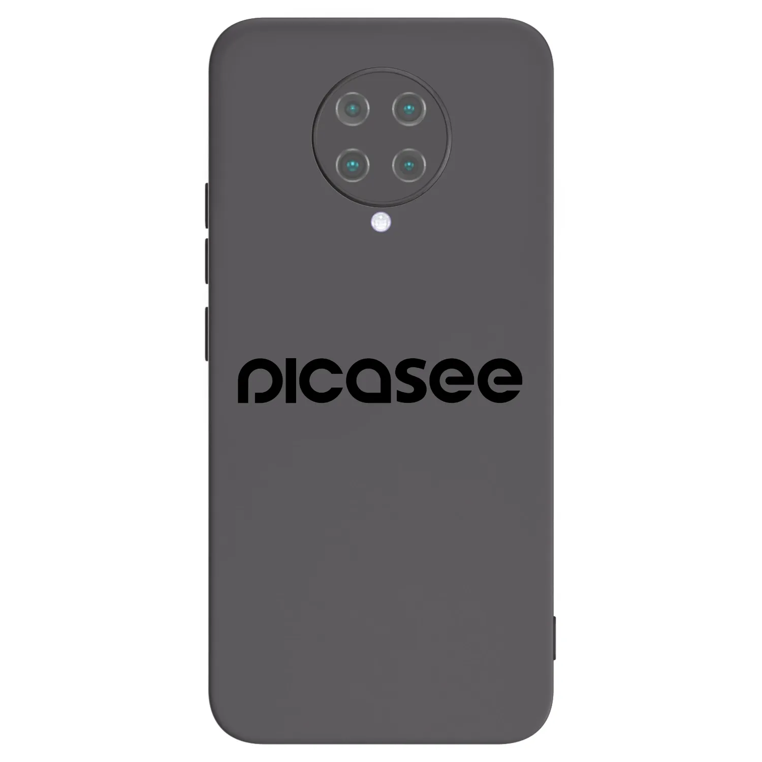 Picasee crna silikonska maskica za Xiaomi Poco F2 Pro - Picasee - new logo - black