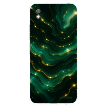 Picasee crna silikonska maskica za Xiaomi Redmi 9A - Emerald
