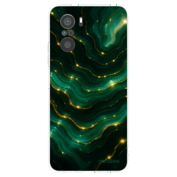 Picasee silikonska prozirna maskica za Xiaomi Poco F3 - Emerald