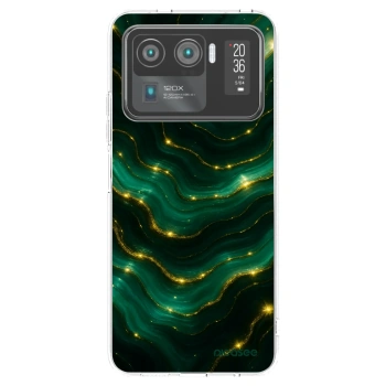 Picasee silikonska prozirna maskica za Xiaomi Mi 11 Ultra - Emerald