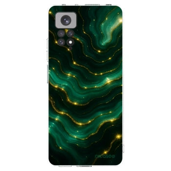 Picasee silikonska prozirna maskica za Xiaomi Redmi Note 11 - Emerald