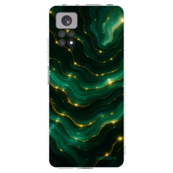 Picasee silikonska prozirna maskica za Xiaomi Redmi Note 11S 4G - Emerald